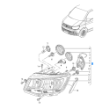 Oto Çıkma Parça / Volkswagen / Transporter / Far & Stop / Sol Ön Far / Sıfır Parça 