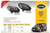 Oto Çıkma Parça / Fiat / Doblo / Far & Stop / Sağ Ön Far / Sıfır Parça 