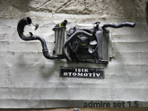 Hyundai accent admire 1.5 intercooler radyatör su klima fan seti