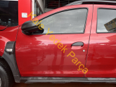 Dacia Duster 2 XJD Sol Ön Kapı Hatasız Orijinal -Mercan Kırmızı