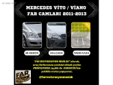 Oto Çıkma Parça / Mercedes / Viano / Far & Stop / Far Camı / Sıfır Parça 