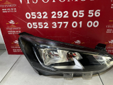 2018-2022 Ford Focus 4 Led İçi Siyah Sağ Ön Far JX7B-13W029-CE