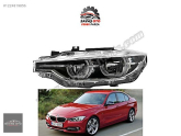 BMW F30 LCI ÖN FAR SAĞ SOL LEDLİ SİYAH DETAY 2015+ KAMPANYA