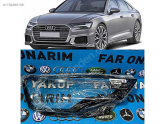 AUDİ A6 C8 2018-2020 SAĞ FAR CAMI FAR TAMİRİ