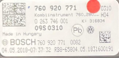 Oto Çıkma Parça / Volkswagen / Touareg / Göğüslük & Torpido / Gösterge Paneli / Çıkma Parça 