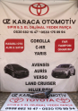 Oto Çıkma Parça / Toyota / Corolla / Far & Stop / Sol Ön Far / Çıkma Parça 
