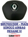 Oto Çıkma Parça / Renault / Megane / Airbag / Sürücü Airbag / Sıfır Parça 