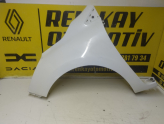 631014621R RENAULT CLİO 4 SOL ÖN ÇAMURLUK BEYAZ ORJ ÇIKMA RENKAY
