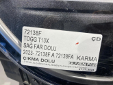 Oto Çıkma Parça / Togg / T10X / Far & Stop / Sağ Ön Far / Çıkma Parça 