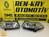 RENAULT MEGAN 2 SAĞ SOL FAR 2007-2009 MERCEKLİ SIFIR RENKAY OTO