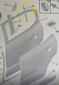 Oto Çıkma Parça / Citroen / C5 / Airbag / Airbag Kapağı / Çıkma Parça 
