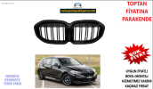 BMW 1 SERİSİ 2019 MAT SİYAH ÇİFT CİTALI ÖN PANJUR SIFIR