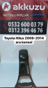 TOYOTA HİLUX 2006-2014 ORTA KONSOL                    (XS2102S26)