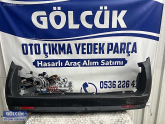 Fiat Doblo 3 4 Arka Tampon Siyah ORJİNAL