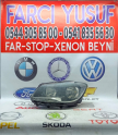 Oto Çıkma Parça / Volkswagen / Caddy / Far & Stop / Sol Ön Far / Çıkma Parça 