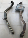 Oto Çıkma Parça / Audi / A4 / Egzoz / Komple Egzoz / Çıkma Parça 