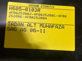 Oto Çıkma Parça / Audi / A6 / Alt Takım / Karter Muhafaza / Sıfır Parça 