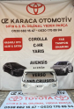 Oto Çıkma Parça / Toyota / Auris / Kaporta & Karoser / Bagaj Kapağı / Çıkma Parça 