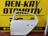 RENAULT MEGANE 4 SOL ARKA KAPI BEYAZ ORJ ÇIKMA RENKAY KOCAELİ