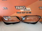 MERCEDES C SERİSİ W205 TAKIM FAR CAMI SIFIR LOGOLU 15-18