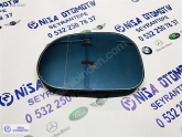 MERCEDES ML SERİSİ W163 KASA SOL AYNA CAMI ORJ A1638100519