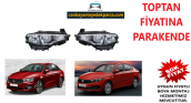 FİAT EGEA ÖN FAR SAĞ/SOL ADET FİYAT SIFIR 2014/2025