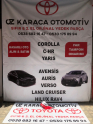 2013-2018 TOYOTA COROLLA ÇIKMA ORJINAL LEDLİ ARKA DIŞ STOP