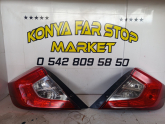 Honda Civic sağ arka stop tamirli