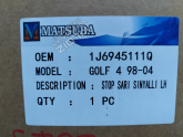 Oto Çıkma Parça / Volkswagen / Golf / Far & Stop / Sağ Arka Stop / Sıfır Parça 