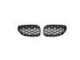 5 SERISI E60 2004-2009 IÇIN UYUMLU DIAMOND PANJUR (BÖBREK) KROM