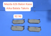 Mazda 626 Balon Kasa Arka Balata Takımı