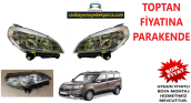 DOBLO  4 2015ÖN FAR SAĞSOL SIFIR ADET FİYAT İÇİ KROM VEYA SİYAH