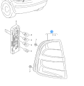 Oto Çıkma Parça / Skoda / Fabia / Far & Stop / Sağ Arka Stop / Sıfır Parça 