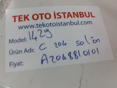 Oto Çıkma Parça / Mercedes / C Serisi / Kaporta & Karoser / Sağ Ön Çamurluk / Çıkma Parça 