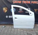 Renault Clio sağ ön kapı beyaz