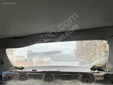 MERCEDES W126 S-CLASS ORJİNAL ARKA TAVAN KARTONU GRİ RENK TEMİZ