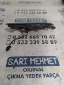 Oto Çıkma Parça / Skoda / Octavia / Koltuk & Döşeme / İç Kapı Kolu / Çıkma Parça 