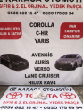 Oto Çıkma Parça / Toyota / Corolla / Oto Cam / Silecek Suyu Deposu / Çıkma Parça 