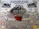 BMW X3 F25 SAĞ İÇ STOP ORJİNAL  ÇIKMA 2013-2015 721731412