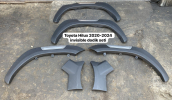 TOYOTA HİLUX 2020-2024 İNVİSİBLE DODİK SETİ           (XS1407S25)