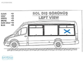 Oto Çıkma Parça / Mercedes / Sprinter / Oto Cam / Kapı Camları / Sıfır Parça 