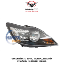 FORD FOCUS ÖN FAR EL.MOTORLU SİYAH SAĞ SOL 2008 2009 2010 /TAİWAN