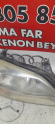 Oto Çıkma Parça / Opel / Astra / Far & Stop / Sağ Ön Far / Çıkma Parça 