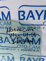 Oto Çıkma Parça / Honda / Civic / Oto Cam / Kapı Camları / Sıfır Parça 