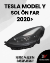 TESLA MODEL Y SOL ÖN FAR
