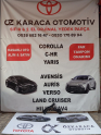 2019-2025 TOYOTA COROLLA ÇIKMA ORİJİNAL TAŞIYICI