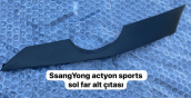 SSANGYONG ACTYON SPORTS SOL FAR ALT ÇITASI