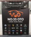 9676954180 PEUGEOT 301 ÖN TAMPON ORTA IZGARA 2011-2017
