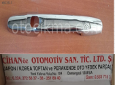 4 KAPI SET COROLLA KAPI KOLU PASLANMAZ ÇELİK 2002 2007