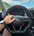 Seat Leon FR (2013-2020) Uvumlu Karbon Fiber Direksivon Full